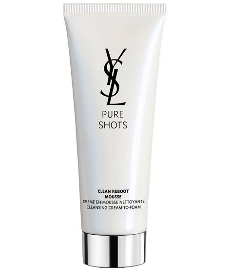 Yves Saint Laurent Pure Shots Clean Reboot Mousse Review.